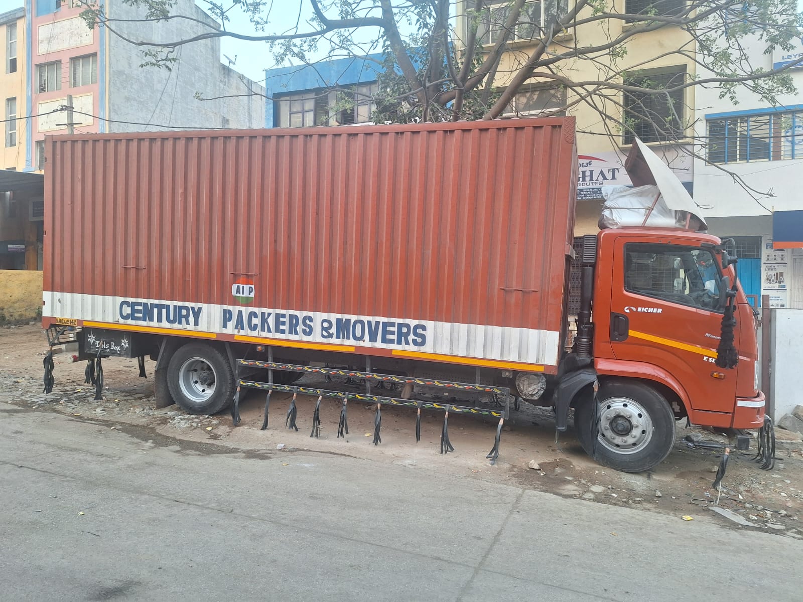 Century Packers Movers Truck Loading